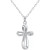 Infinity Cross Pendant Necklace, 16" + 2" extender, Created for Macy's
