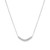 Diamond Curve Statement Necklace (1 ct. t.w.) in 14k White Gold