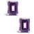 Amethyst (3-1/5 ct. t.w.) Stud Earrings in 14K Yellow Gold or 14K White Gold