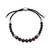 Tiger's Eye (8mm) and Onyx (6mm) Beaded Bolo Bracelet in Sterling Silver, Created for Macy's
