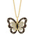 EFFY® Multicolor Diamond Butterfly 18" Pendant Necklace (5/8 ct. t.w.) in 14k Gold
