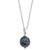 Cultured Tahitian Baroque Pearl (10mm) Solitaire 18" Pendant Necklace in Sterling Silver