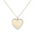 Framed Heart 18" Pendant Necklace in 10k Two-Tone Gold