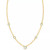 Citrine Bezel 18" Statement Necklace (3 ct. t.w.) in 14k Gold-Plated Sterling Silver