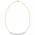 Diamond Curved Bar 18" Statement Necklace (1/10 ct. t.w.) in Sterling Silver.