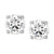 GIA Certified Diamond Stud Earrings (1 ct. t.w.) Stud Earrings in 14k White or Yellow Gold