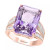 EFFY® Pink Amethyst (15-1/2 ct. t.w.) & Diamond (3/8 ct. t.w.) Ring in 14k Gold (Also available in Green Quartz, Citrine, Swiss Blue Topaz and London Blue Topaz)