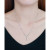 Cubic Zirconia 4, 5, 6 mm Graduated Drop Adjustable Necklace (5.5 ct. t.w.) in 18K Sterling Silver or Sterling Silver