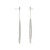 Moissanite Drop Earrings 1 ct. t.w. Diamond Equivalent in 14k White Gold