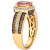 Peach Morganite (1-1/3 ct.-t.w.) & Diamond (5/8 ct. t.w.) Ring in 14k Rose Gold (Also Available White Gold or Yellow Gold)