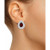 Rhodolite Garnet (2-1/5 ct. t.w.) & White Topaz (7/8 ct. t.w.) Pear Stud Earrings in Sterling Silver (Also in Citrine, Peridot, Amethyst, & Blue Topaz)