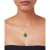 Green Agate Clover 18" Pendant Necklace (2-7/8 ct. t.w.) in 14k Gold-Plated Sterling Silver (Also in Amethyst, Swiss Blue Topaz, & Garnet)