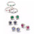 EFFY® Tanzanite (9/10 ct. t.w.) & Diamond (1/3 ct. t.w.) Stud Earrings in 14k White Gold (Also available in Ruby, Emerald & Sapphire)