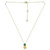 Cubic Zirconia Pineapple Pendant Necklace in 18k Gold-Plated Sterling Silver, 16" + 2" extender, Created for Macy's