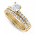 Diamond (1-1/2 ct. t.w.) Bridal Set in 14K White, Yellow or Rose Gold