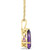 Amethyst (2-3/4 ct. t.w.) Pendant Necklace in 14K Yellow Gold