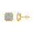 Men's Diamond (1/6 ct.t.w.) Earring in 10K Yellow Gold