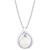 Cultured Freshwater Pearl (10mm) & Diamond Accent 18" Pendant Necklace in 10k White Gold