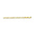 Figaro Link 22" Chain Necklace (3-1/2mm) in 14k Gold