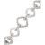 Diamond Chain Link Bolo Bracelet (1/10 ct. t.w.) in Sterling Silver