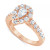 Certified Diamond Pear Halo Bridal Set (2 ct. t.w.) in 18K White, Yellow or Rose Gold