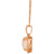 Chocolatier® Neopolitan Opal (1-7/8 ct. t.w.) & Diamond (1/4 ct. t.w.) Heart Pendant Necklace in 14k Rose Gold, 18" + 2" extender