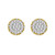 Men's Diamond (1/4 ct.t.w.) Earring Set in 10k Yellow Gold