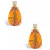 Citrine (1-7/8 ct. t.w.) and Diamond Accent Stud Earrings in 14K Yellow Gold or 14K White Gold