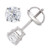 Diamond Stud Earrings (1 1/5 ct. t.w.) in 14k White Gold