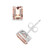 Morganite (2-3/4 ct. t.w.) Stud Earrings in 14K White Gold