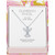 Diamond Accent Angel Pendant Necklace in Sterling Silver, 16" + 2" extender