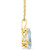 Topaz (3-5/8 ct. t.w.) Pendant Necklace in 14K Yellow Gold