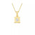 Diamond Princess 18" Pendant Necklace (1/2 ct. t.w.) in 14k White, Yellow, or Rose Gold