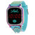 Disney Princess Kid's Touch Screen Aqua Silicone Strap LED Watch, with Hanging Charm 36mm x 33 mm