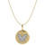 Diamond Butterfly Disk Pendant Necklace in 14k Gold (1/10 ct. t.w.)
