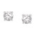 Diamond Stud Earrings (1-1/3 ct. t.w.) in 14k White Gold