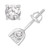 Diamond Stud Earrings (1-1/3 ct. t.w.) in 14k White Gold