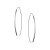 Delicate Minimalist Modern Long Thin Line Linear Threader Earrings For Women .925 Sterling Silver