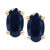 Sapphire Oval-Cut Stud Earrings (3/4 ct. t.w.) in 14k Gold (Also in Emerald, Ruby, & Tanzanite)