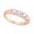 Diamond 5 Stone Band (1 1/2 ct. t.w.) in 14k White Gold