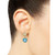 Swiss Blue Topaz Heart Drop Earrings (9 ct. t.w.) in 14k Gold-Plated Sterling Silver
