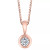 Diamond (1/10 ct. t.w.) Energy Pendant in 14k White, Yellow or Rose Gold