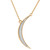 Diamond Moon Pendant Necklace (1/10 ct. t.w.) in 14k Gold, 17" + 2" extender, Created for Macy's