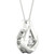 Diamond Framed Solitaire 18" Pendant Necklace (1/5 ct. t.w.) in 10k White Gold