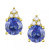 Ruby (7/8 ct. t.w.) & Diamond Accent Stud Earrings in 14k Yellow Gold (Also in Emerald, Sapphire, Morganite & Tanzanite)
