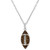 Crystal Football 18" Pendant Necklace in Sterling Silver, Created for Macy's