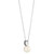 Cultured Freshwater Pearl (8-1/2mm) Solitaire 18" Pendant Necklace in Sterling Silver