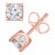 Diamond Center & Side Bezel Stud Earrings (5/8 ct. t.w.) in 14k Gold