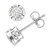 Diamond Stud Earrings (1/2 ct. t.w.) in 10k White Gold