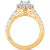 Diamond Princess Bridal Set (2 ct. t.w.) in 18k White, Yellow or Rose Gold